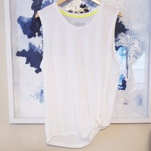 Nike Dri-fit Tie Front Top